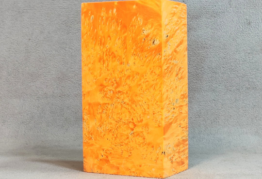 Stabilized Maple Burl Wood Mod Block